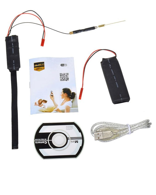 Mini pinhole hidden camera wifi with mic