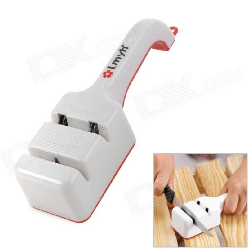 Dual slot knife sharpener