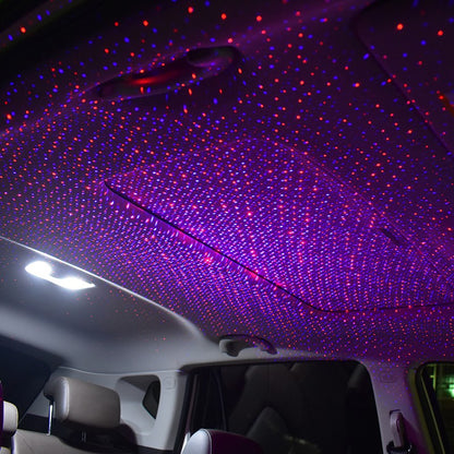 Usb car light projector