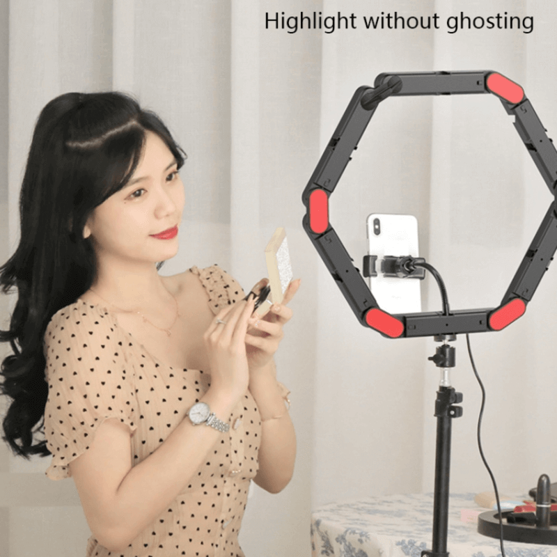 V86 foldable 3 modes beauty fill light