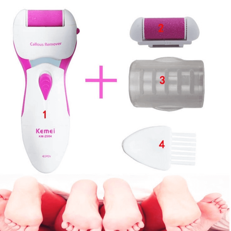 Electric foot care callus removal tool