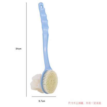 Double sided bath body scrubber n brush