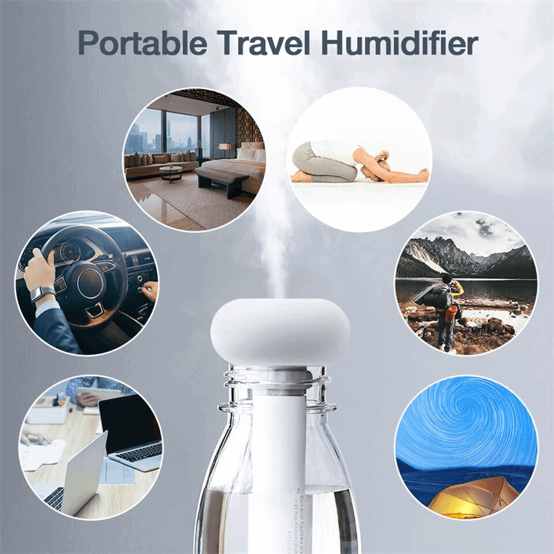 Usb portable air humidifier