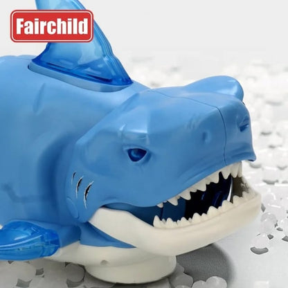 Battery operated shark with light sounds