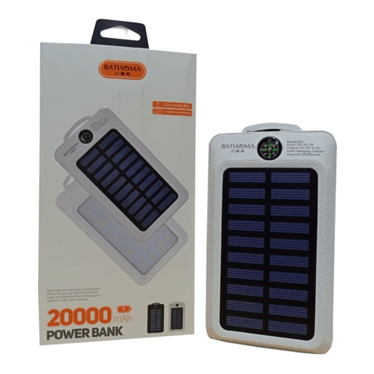 Batiaoma 10000 mah solar power bank