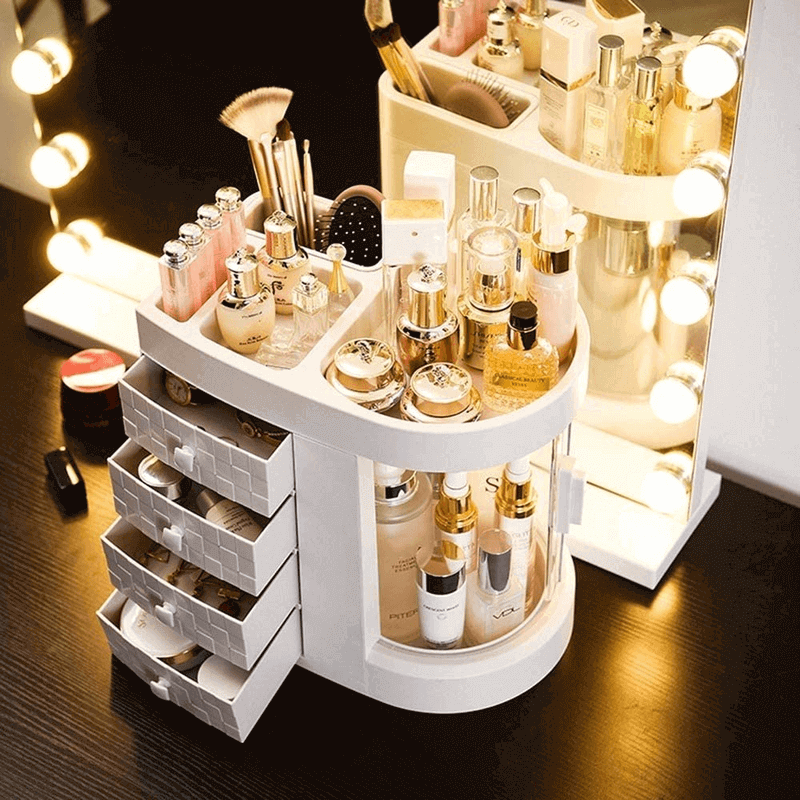 Japanese drawer type makeup organizer