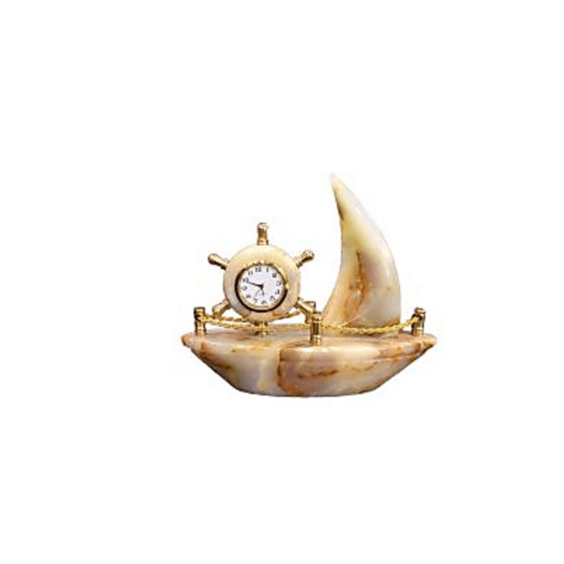 Pure marble ship table watch