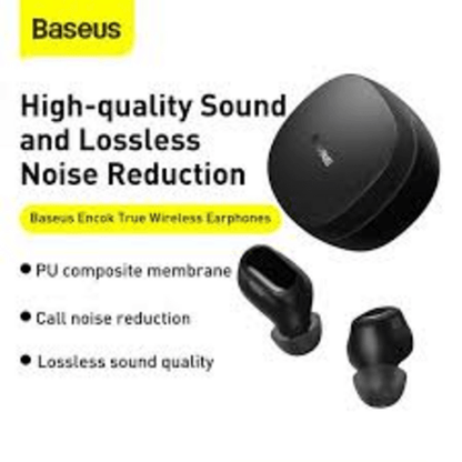 Baseus twin wireless earphone wm01-01 encok