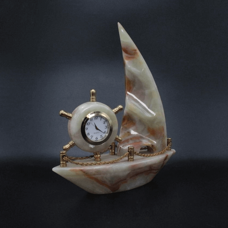 Pure marble ship table watch