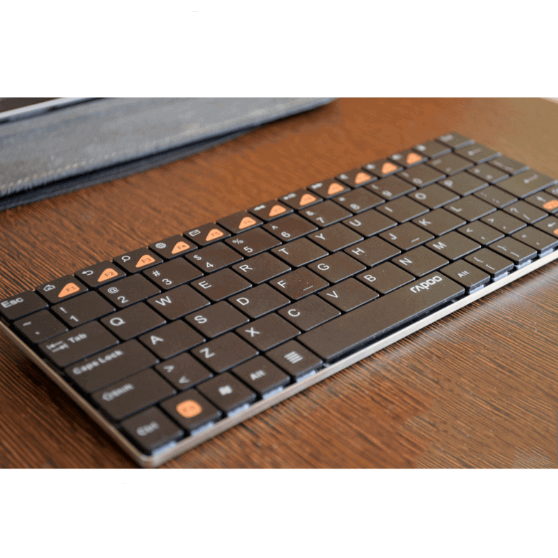 Rapoo e6500 mini ultra thin wireless keyboard