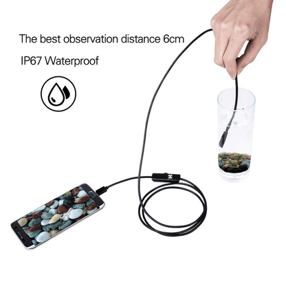 7mm endoscope camera hd inspection borescope