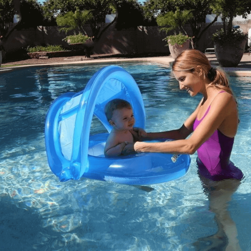 Sunshade baby swimming seat