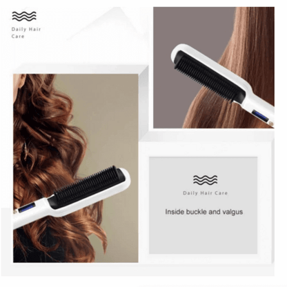 Brush hair straightener hqt 909b