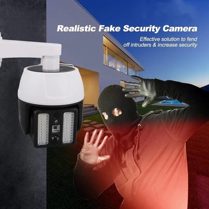 Fake security camera flashing red led light 