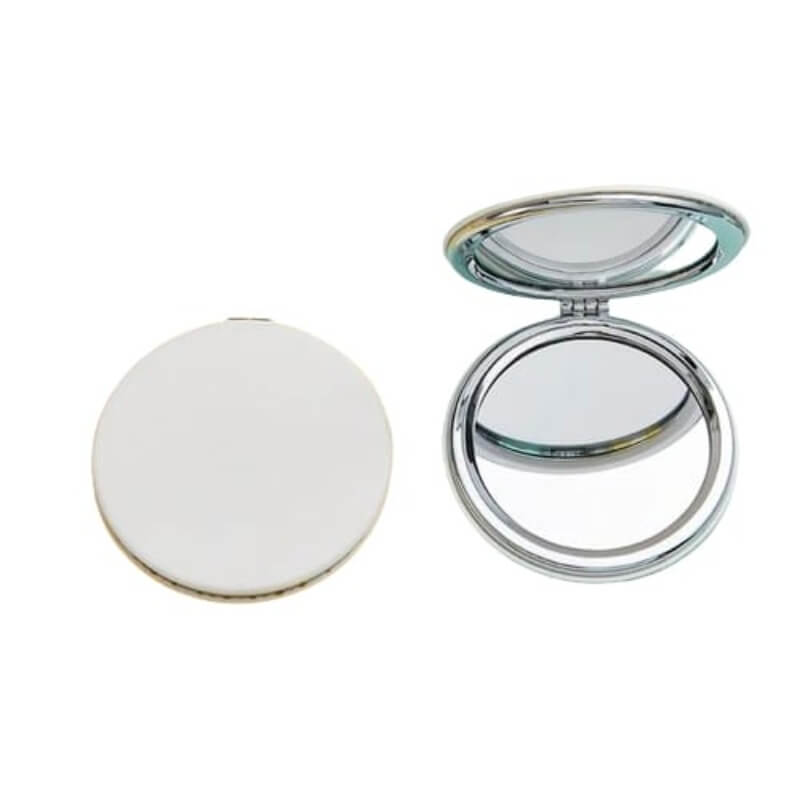 Mini pu makeup mirror magnify