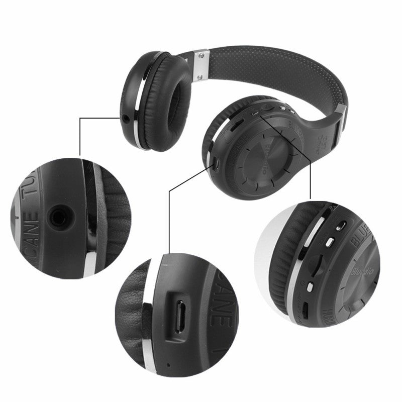 Bluedio bluetooth headset h+