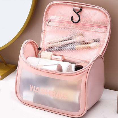 Water proof travel cosmetic washbag organizer