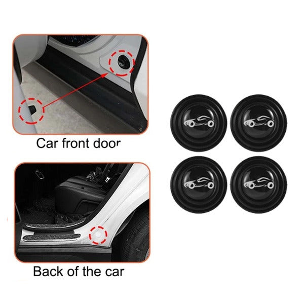 24 pcs self adhesive car door shock absorbers