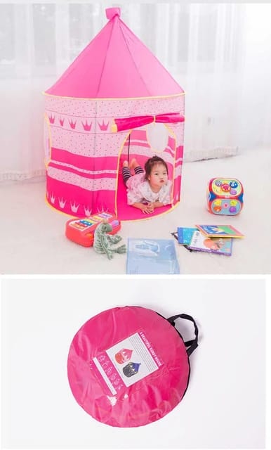 Kids castle tent house