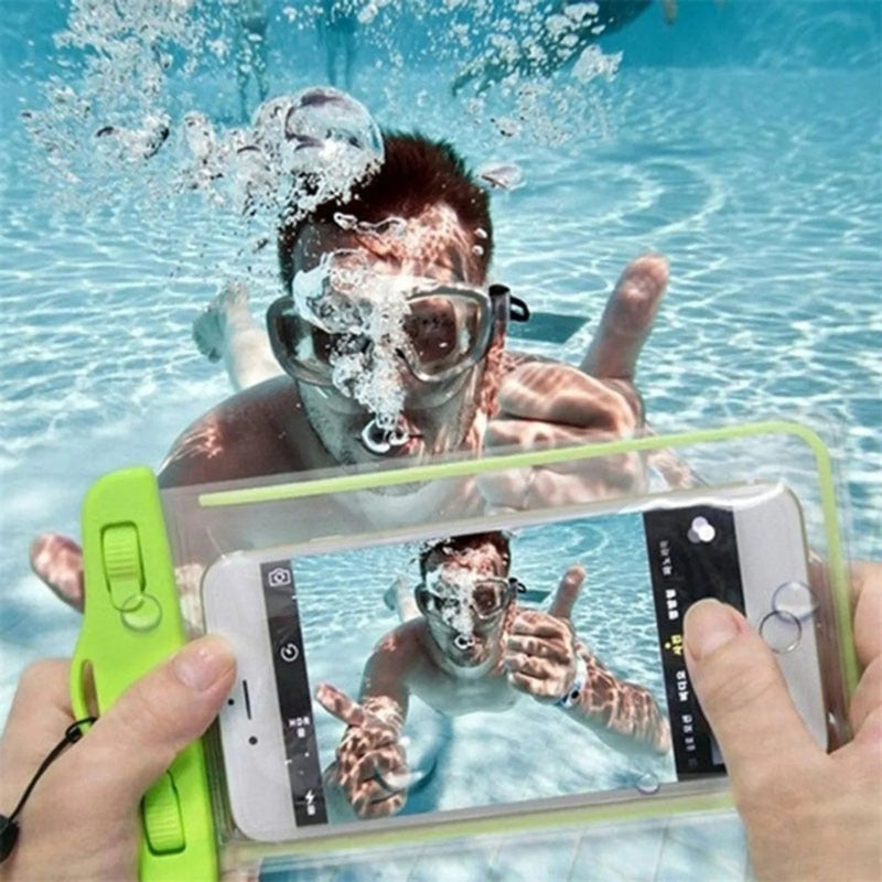 Waterproof phone pouch cover for travel