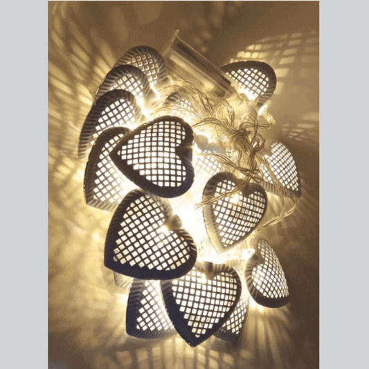 Heart led fairy lights