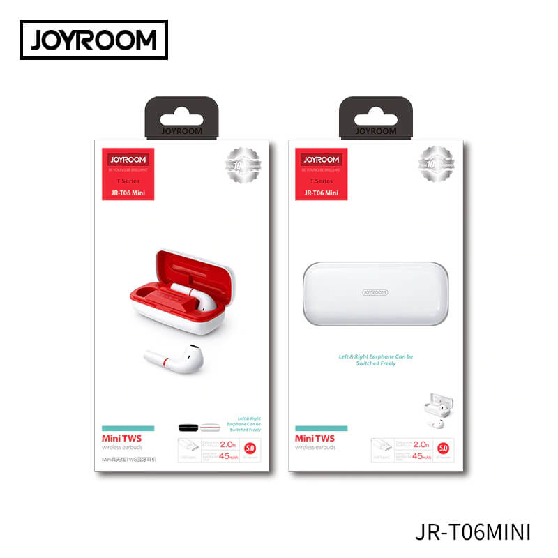 Joyroom jr-t06mini tws wireless earbuds (orignal)