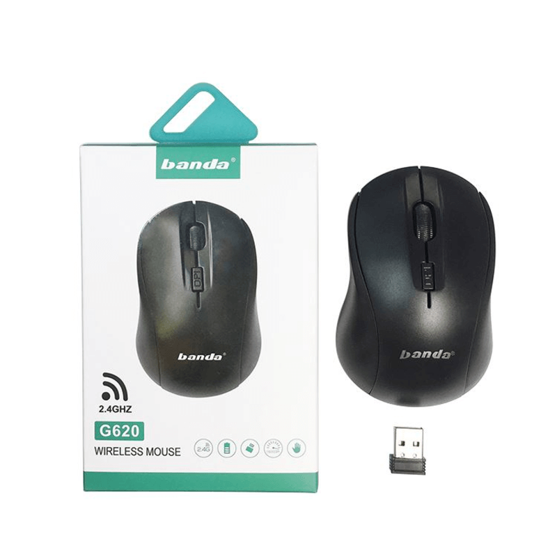 Banda g620 2.4g wireless optical mouse