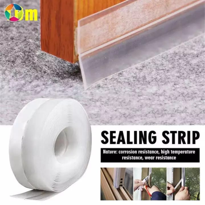 1m flexible door sealing tape weather stripping