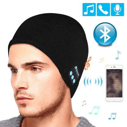 Bluetooth music hat smart headset winter cap