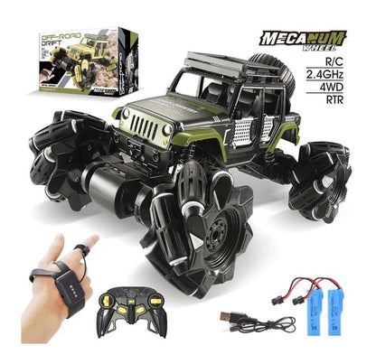 Remote control diecast watch car with usb