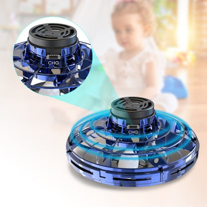 Mini flying spinner luminous toy