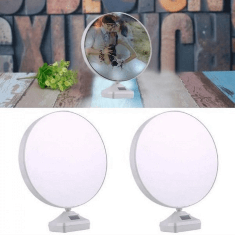 Led magic mirror photo frame