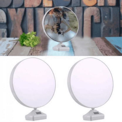 Led magic mirror photo frame