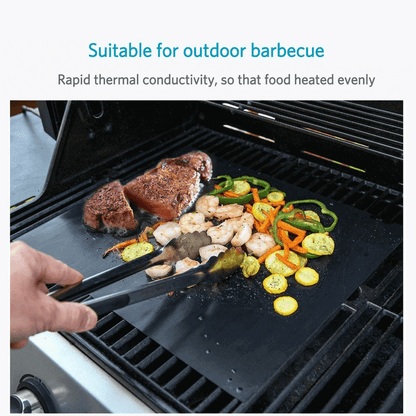 Nonstick bbq grill mat