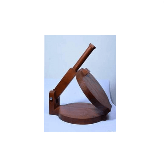 Heavy wooden tortilla press roti maker