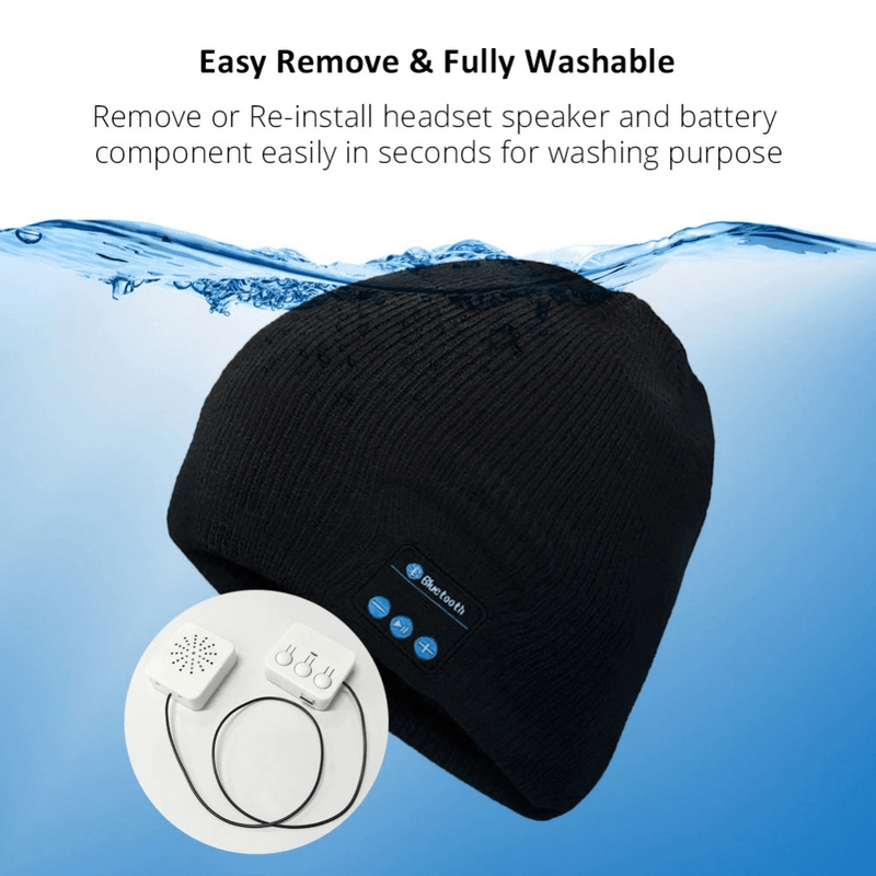 Bluetooth music hat smart headset winter cap