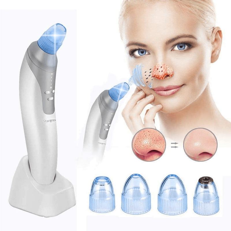 Electric suction blackhead remover pore cleanser