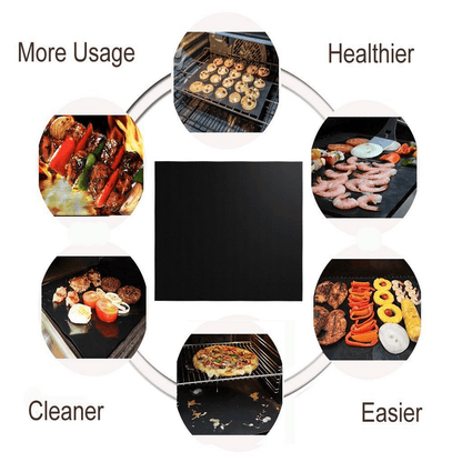 Nonstick bbq grill mat