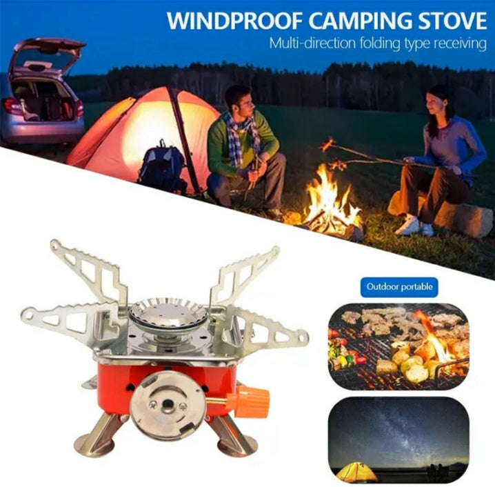 Outdoor camping gas stove