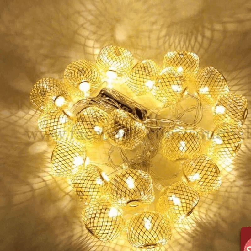 Led golden fairy lights