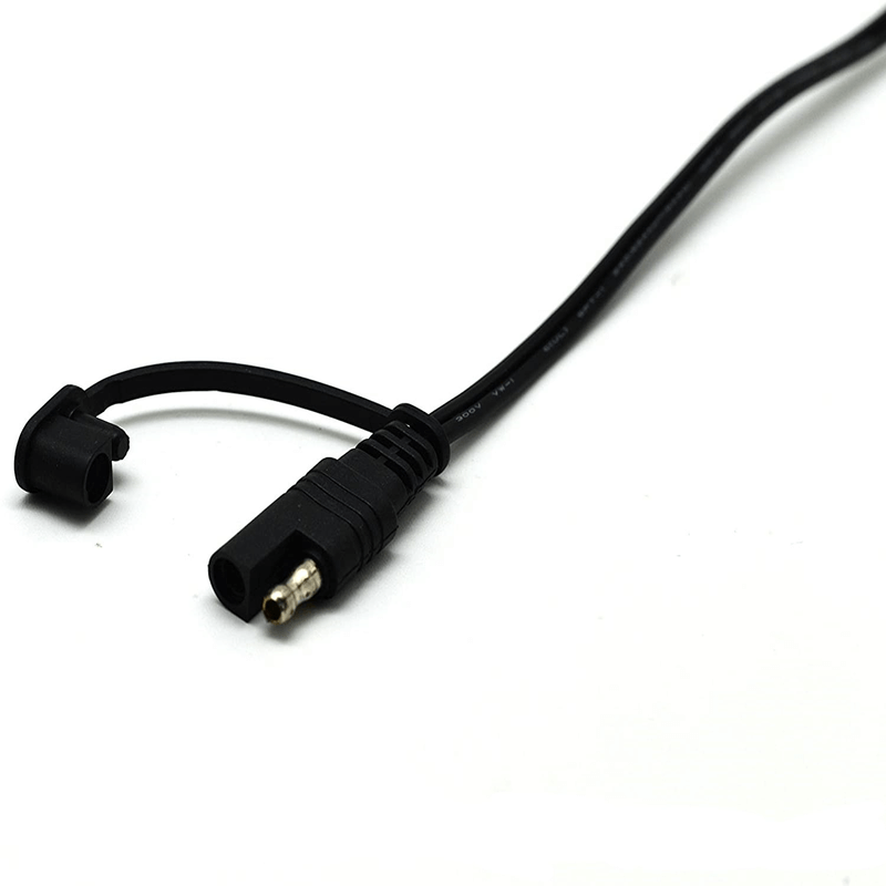 Motorcycle dual sae to usb cable adapter