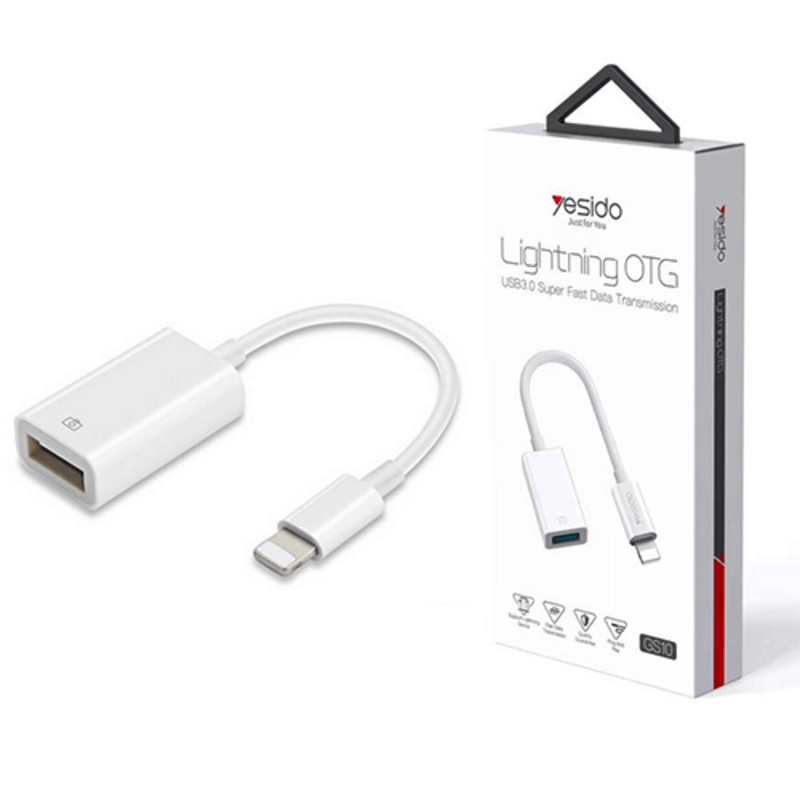 Yesido gs10 lightning usb adapter converter