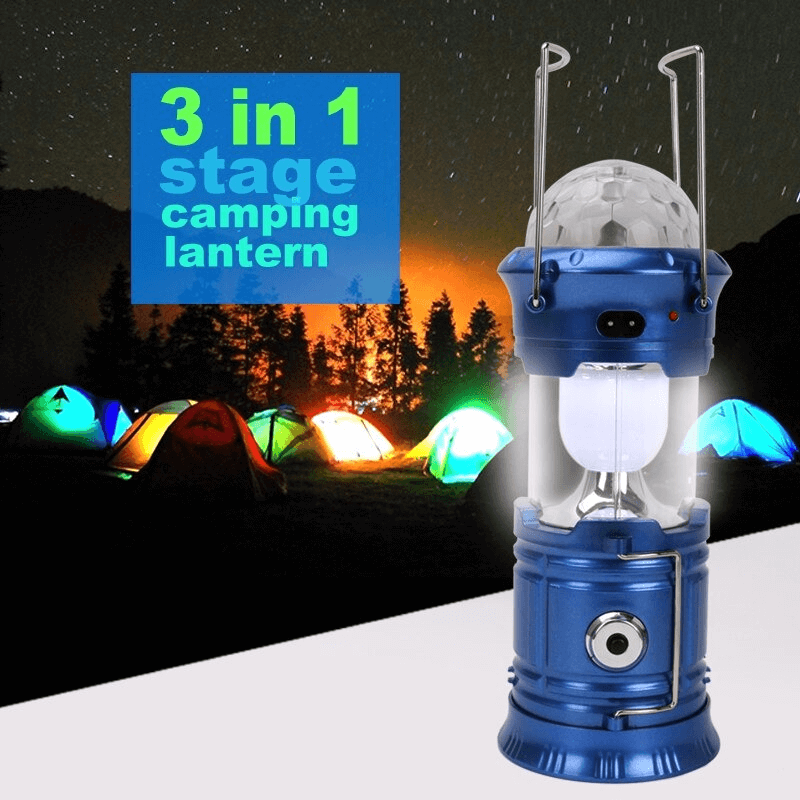 Magic cool camping light with usb output