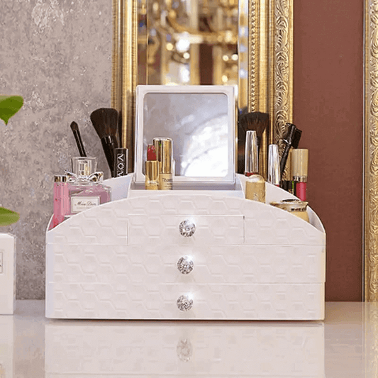 Korean display drawer cosmetic organizer