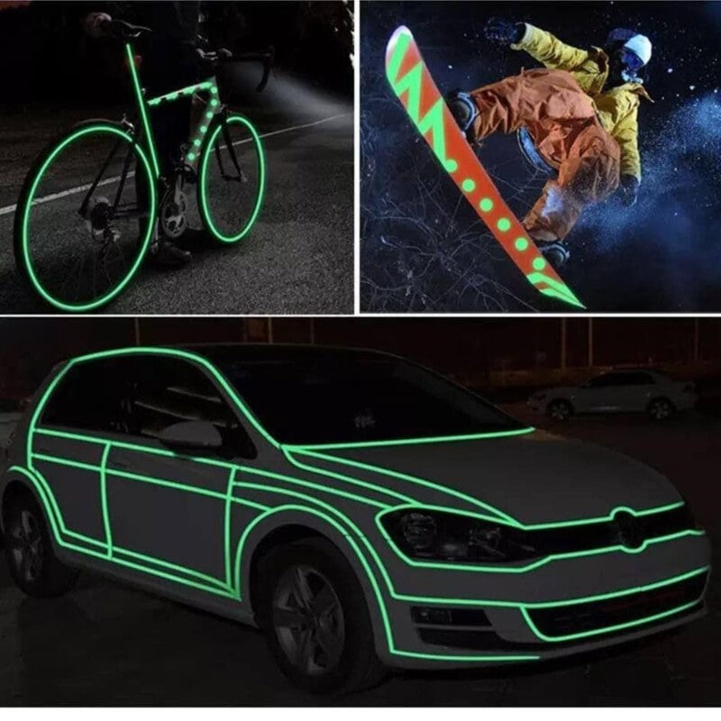 Luminous tape car stickers