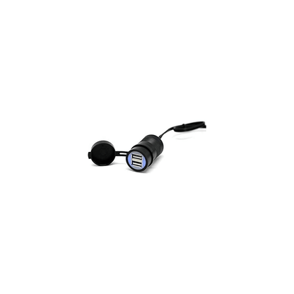 Motorcycle dual sae to usb cable adapter