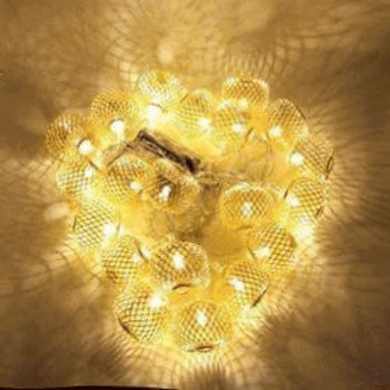 Led golden fairy lights