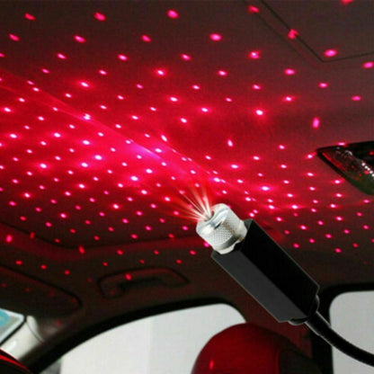 Mini led car roof star night lights projector interior with 2 otg