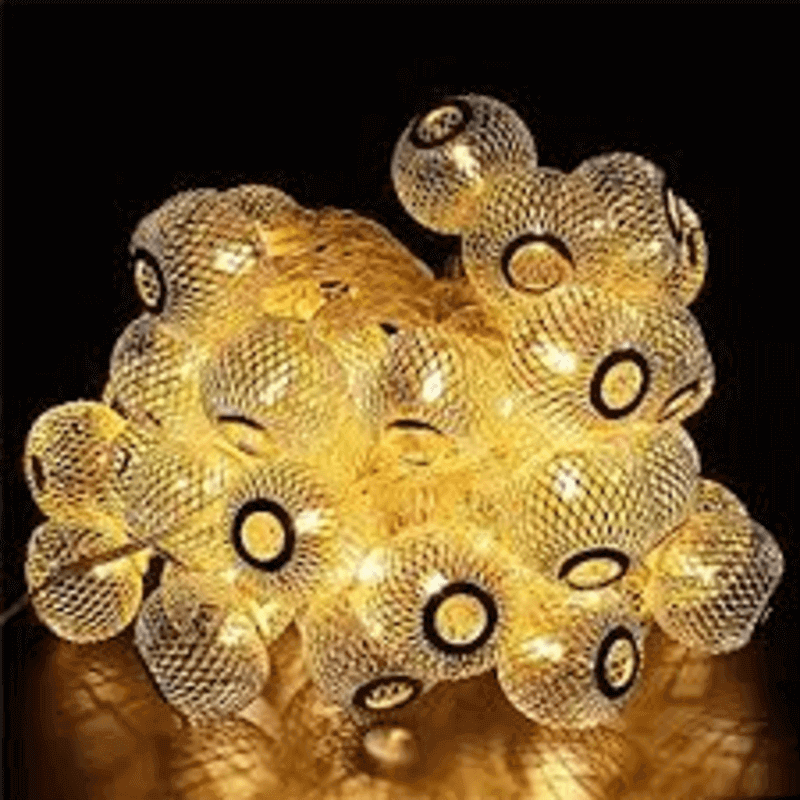 Led golden fairy lights