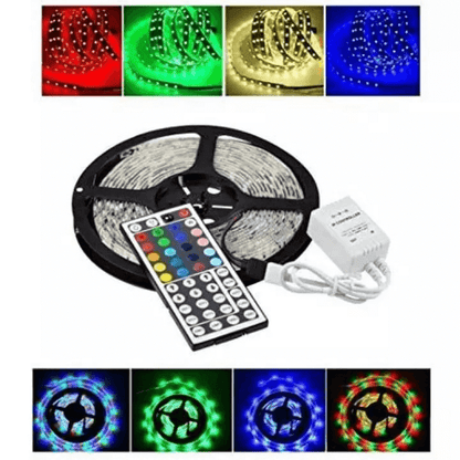 Flexible smd light strip with remote-15 feet